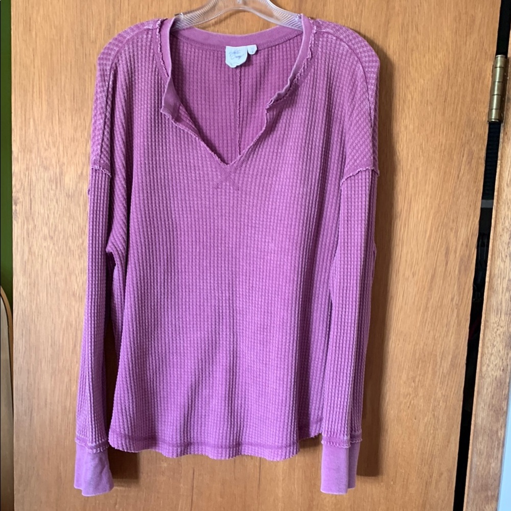 White Crow Women's Purple Long Sleeve Top
